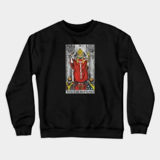 The Hierophant (distressed) Crewneck Sweatshirt